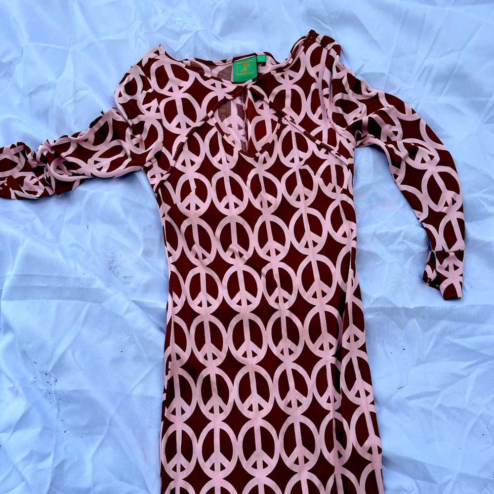 Brand new peace sign dress! Jules reid